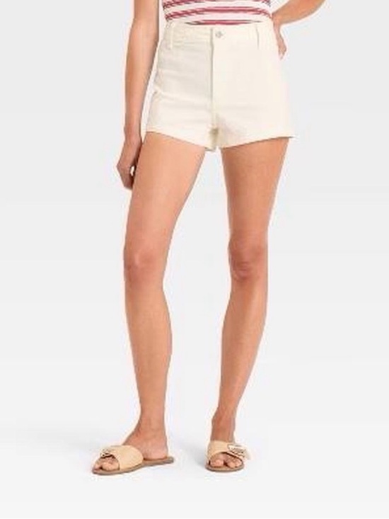 Universal Thread Pants - NWT Universal Thread High Waist White Sailor Shorts Size 6